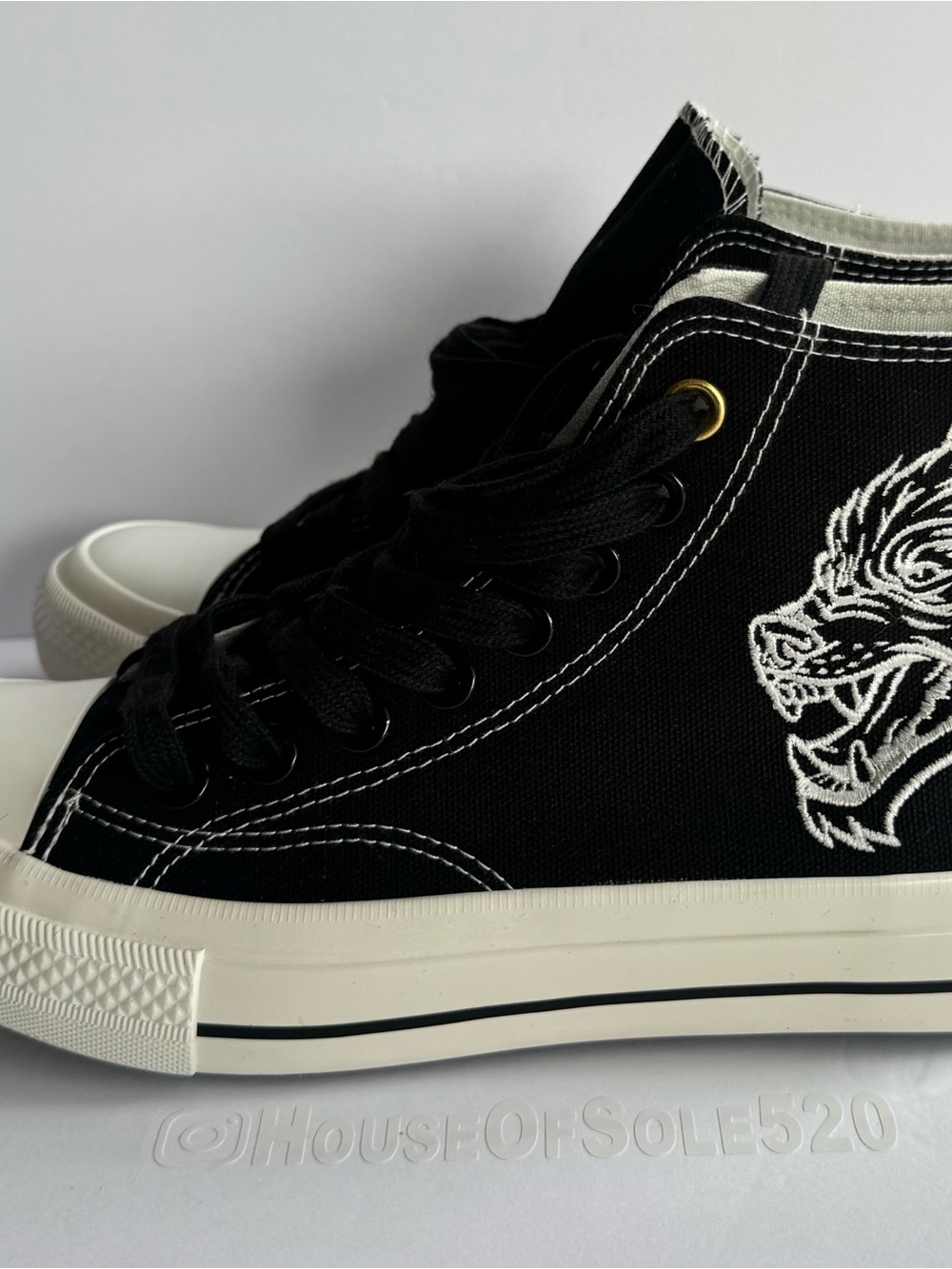 Darc Sport Black High-Top Sneakers size 7 Men, 8.5 Women - Picture 2 of 6